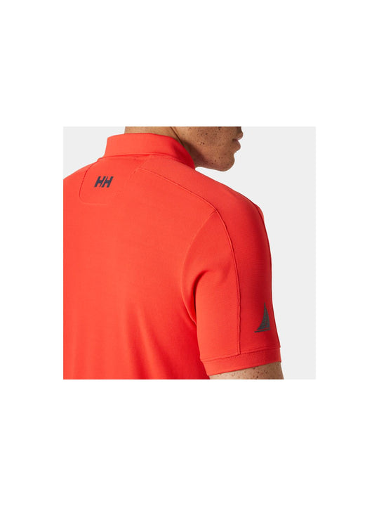 Koszulka HELLY HANSEN HP RACE POLO 2.0 czerwony - Adventure Sports
