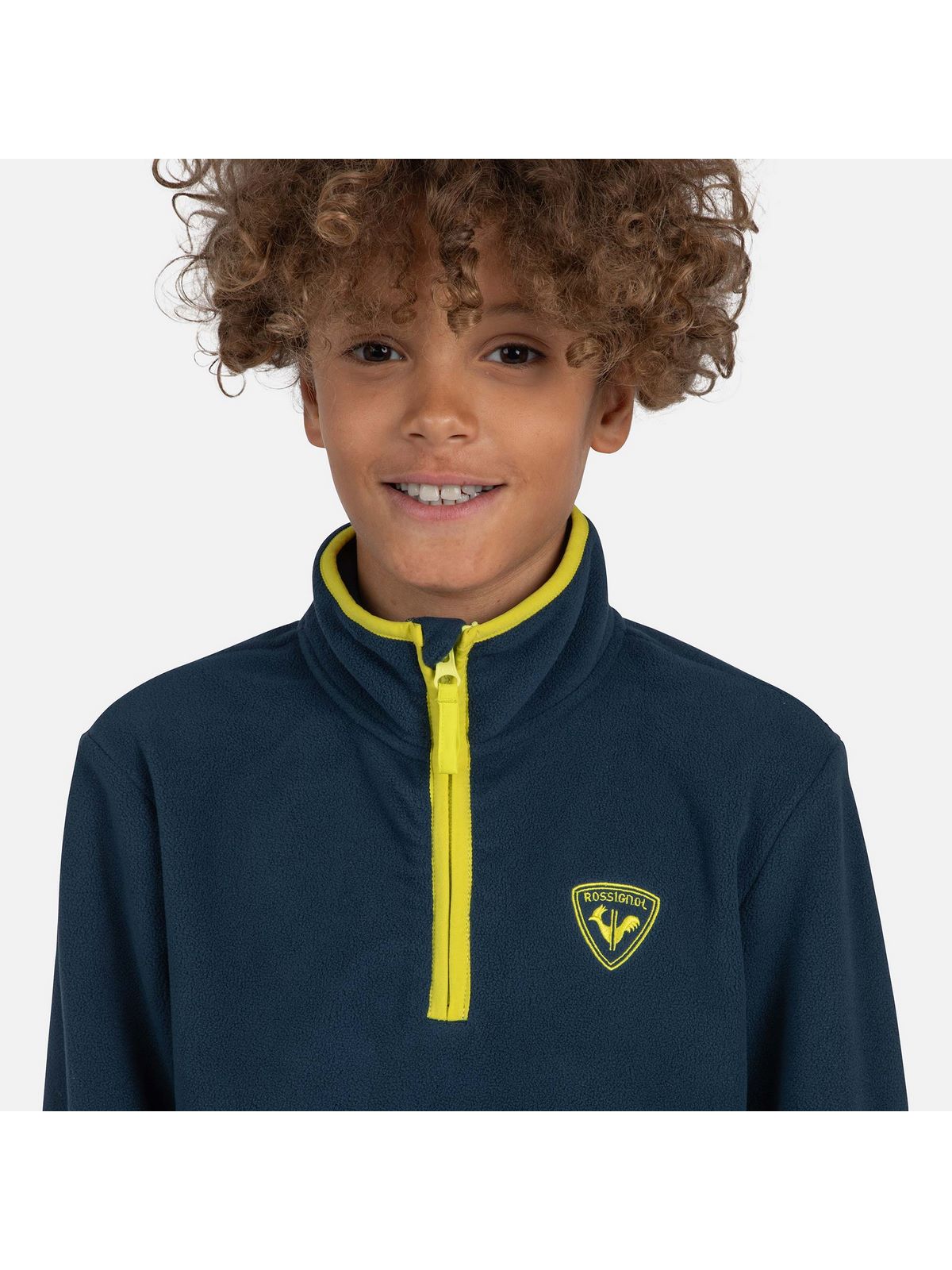Bluza dziecięca ROSSIGNOL Jr Strawpile Fleece Hz granatowy