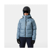 Kurtka narciarska damska HELLY HANSEN W KVITFJELL RACE PUFFY JACKET granatowa
