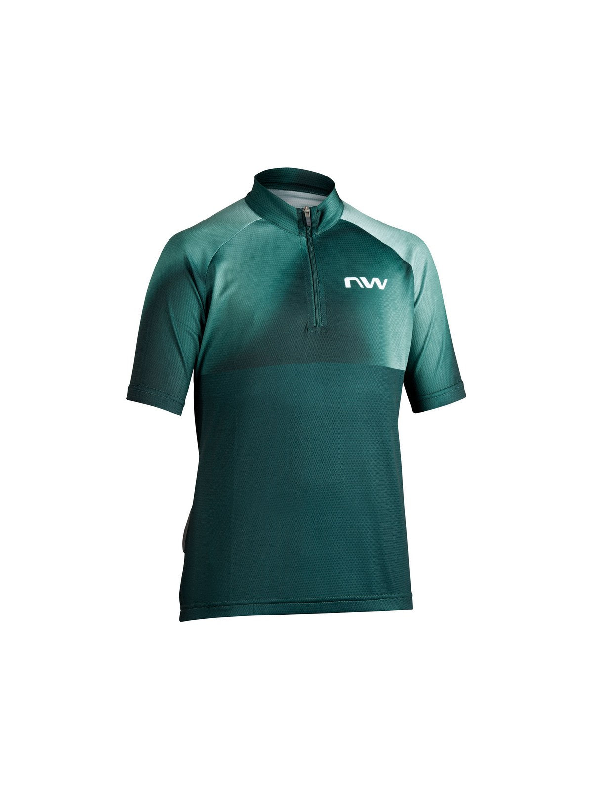 Koszulka rowerowa dla dzieci NORTHWAVE Force Evo Junior Jersey S/s szmaragdowy