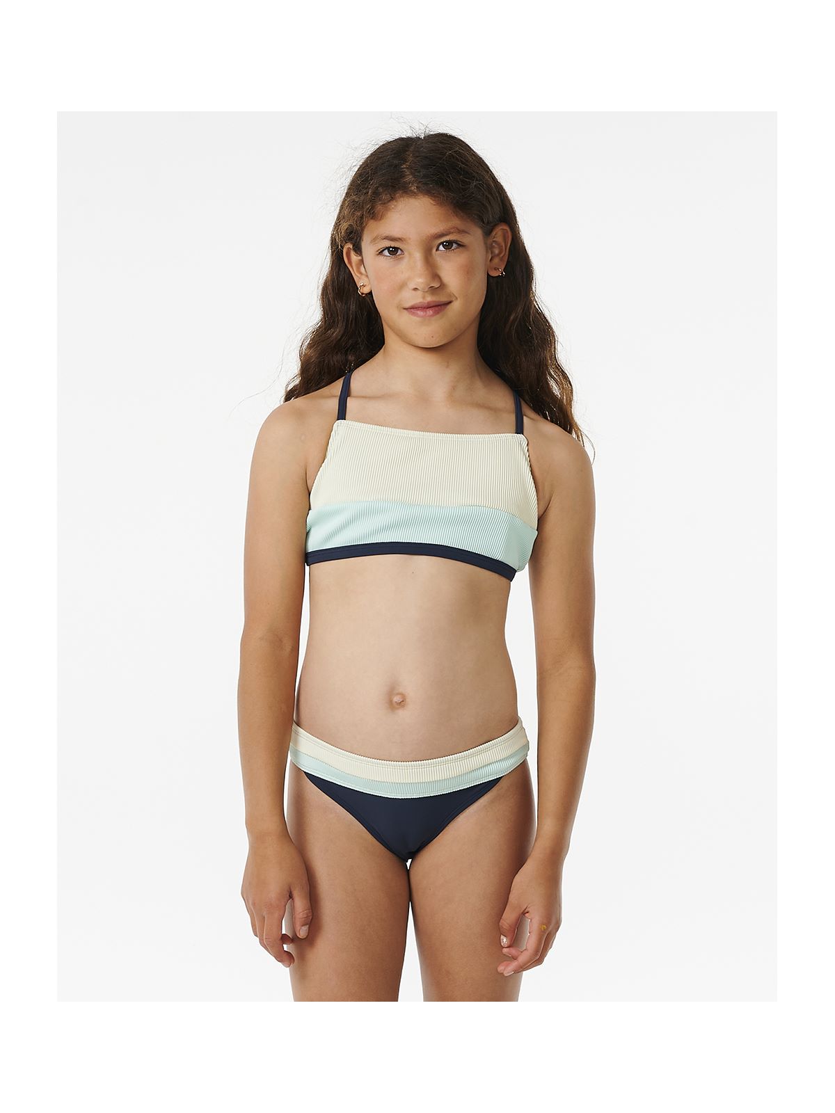 Lycra RIP CURL Block Party 3 Piece Set Girl granatowy - Adventure Sports