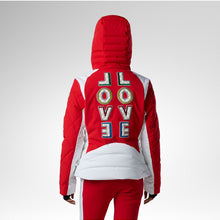 Kurtka narciarska damska ROSSIGNOL W Jcc Valdiz Down Ski Jacket czerwona

