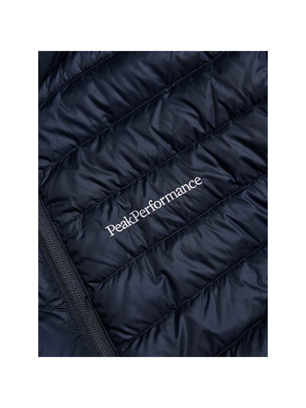 Kurtka damska puchowa Peak Performance W Frost Down Hood Jacket czarny - narciarska - Adventure Sports