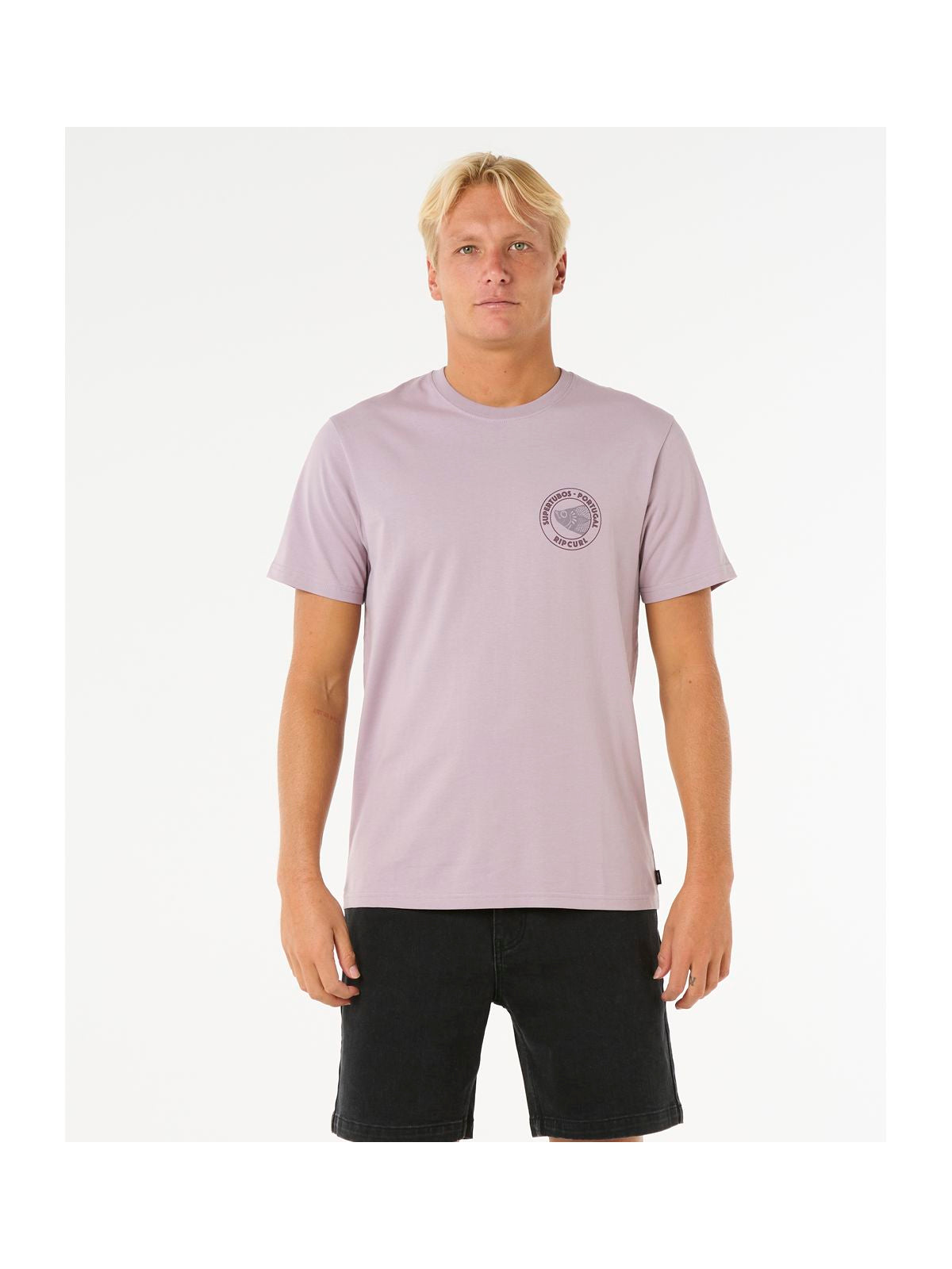 Koszulka RIP CURL Desti Animals Tee fioletowy