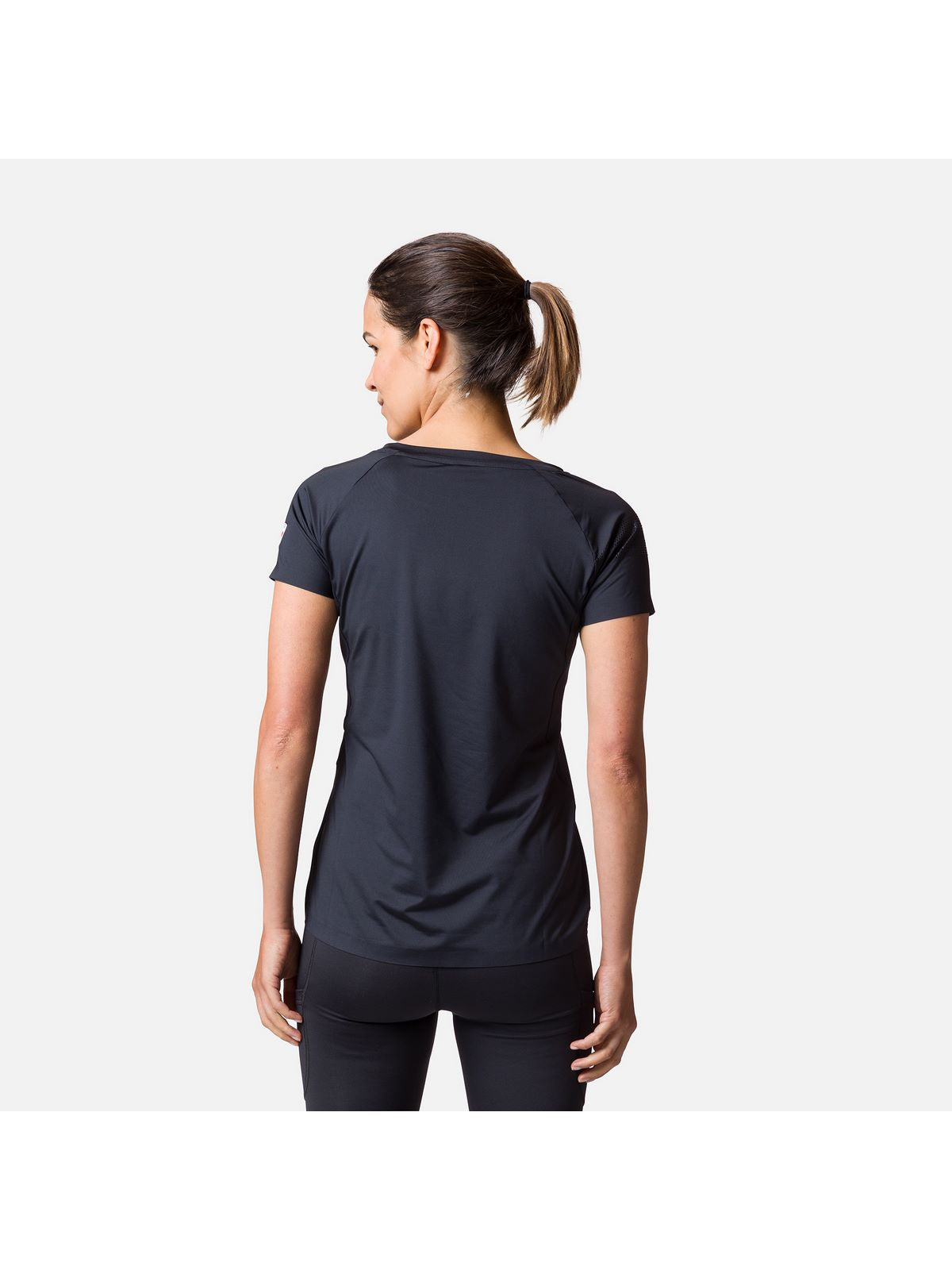 T-Shirt Rossignol W Tech Light Tee czarny - Koszulka - Adventure Sports