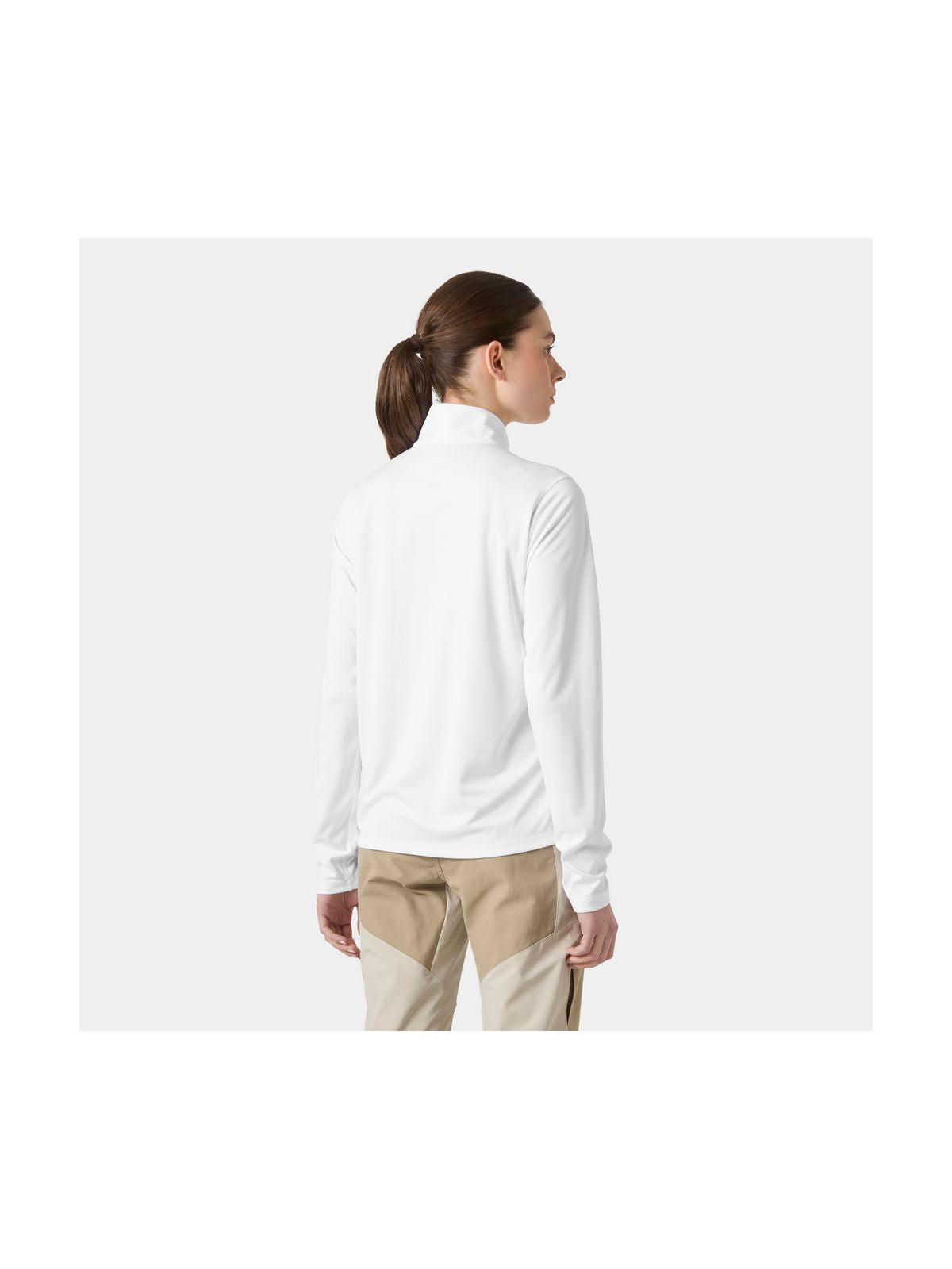 Bielizna termiczna damska HELLY HANSEN W HH TECH 1/2 ZIP biała