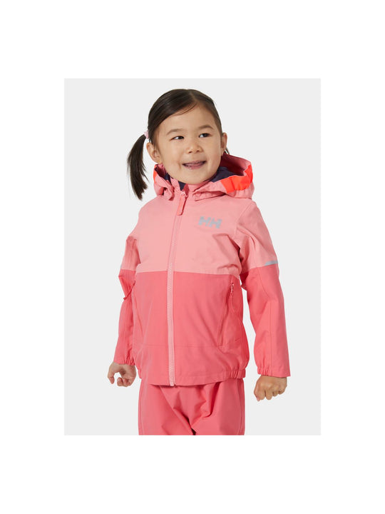 Kurtka z membraną dziewczęca HELLY HANSEN K Sogn Jacket różowy - Adventure Sports
