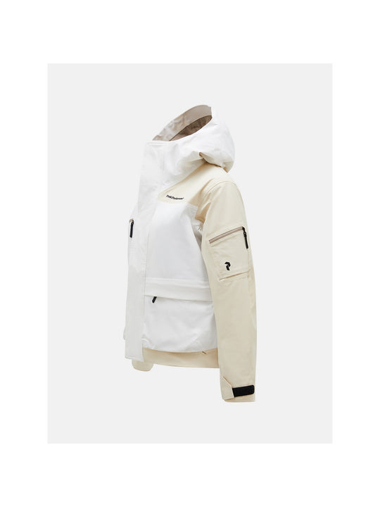 Kurtka narciarska Peak Performance W 2L Stretch Jacket biały - Adventure Sports
