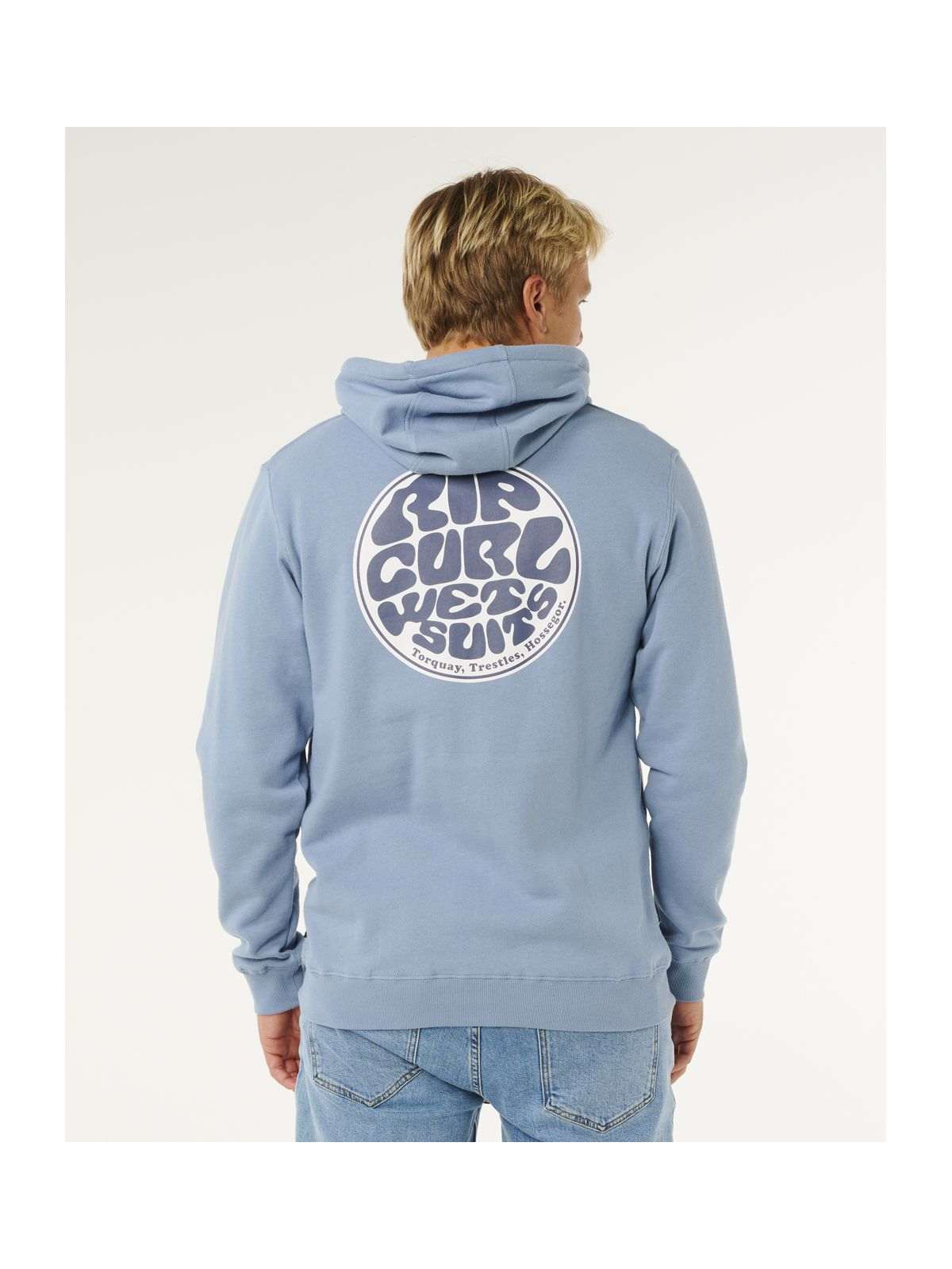 Bluza męska RIP CURL Wettie Passage Icon Zip Thru niebieska