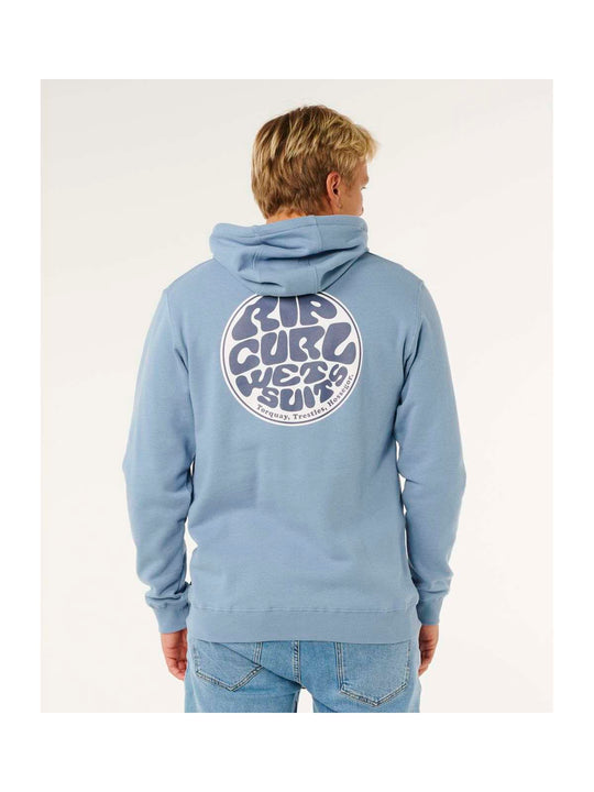 Bluza męska RIP CURL Wettie Passage Icon Zip Thru niebieska
