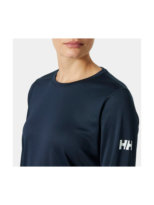 Bielizna termiczna damska HELLY HANSEN W HH TECH CREW LS 2.0 granatowa
