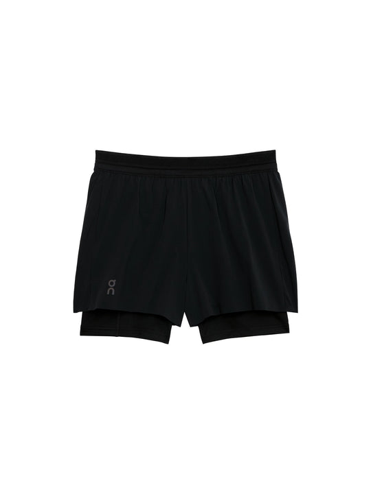 Szorty do biegania damskie On 3" Performance 2/1 Shorts czarny
