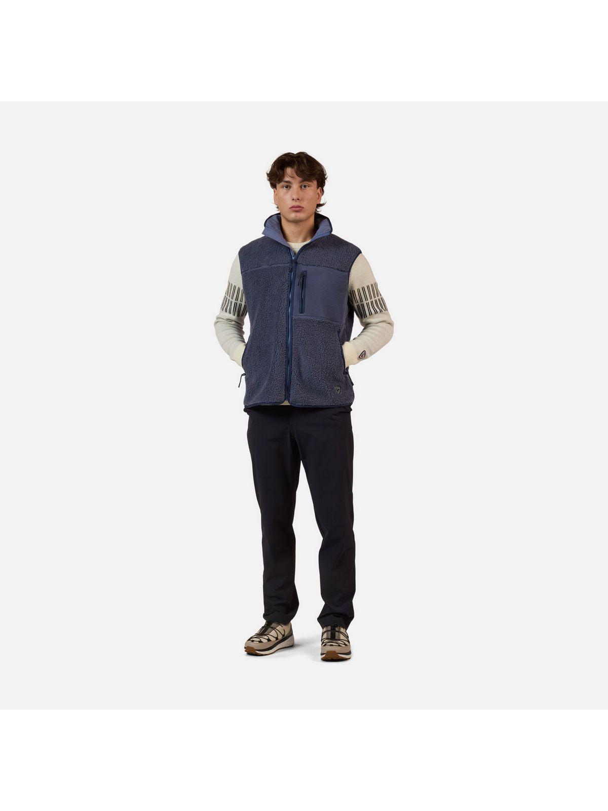 Kamizelka męska ROSSIGNOL All Track Sherpa Vest niebieska
