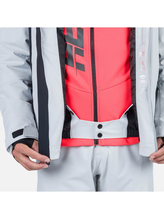 Kurtka narciarska męska Rossignol Hero Velika Jkt szary - Adventure Sports
