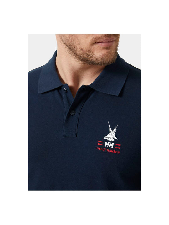 Koszulka HELLY HANSEN Koster Polo granatowy - Adventure Sports
