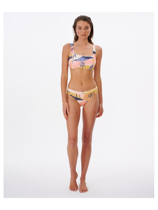 Majtki kąpielowe RIP CURL Melting Waves Full Pant brzoskwiniowy
