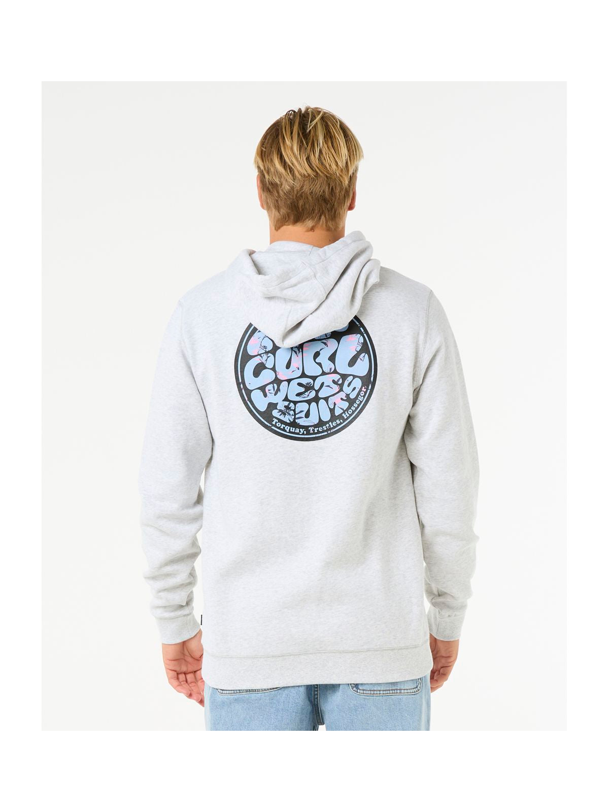 Bluza RIP CURL Wettie Passage Icon Zip Thru biała