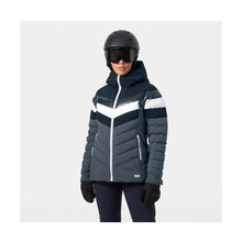 Kurtka narciarska damska HELLY HANSEN W IMPERIAL PUFFY JACKET granatowa

