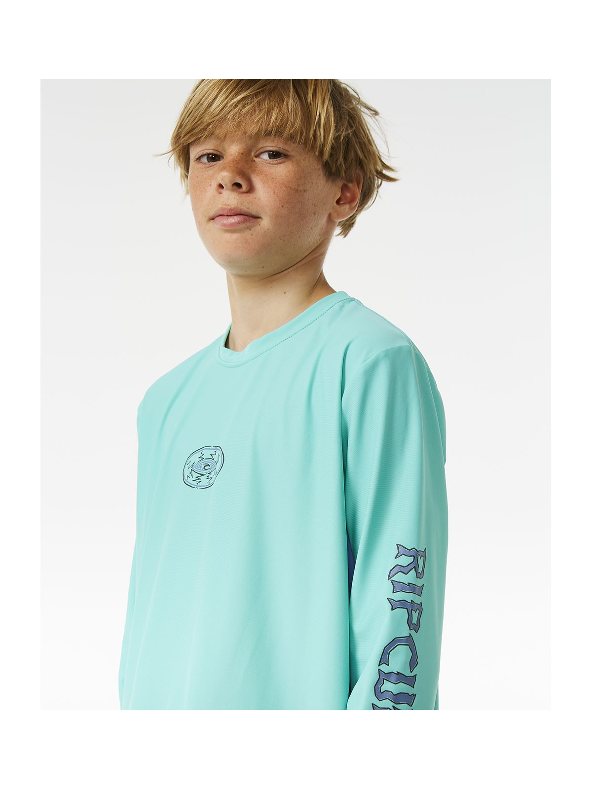 Lycra RIP CURL Lost Islands Upf L/S Boy niebieski - Adventure Sports