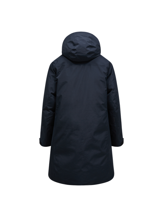 Parka męska PEAK PERFORMANCE Treeline HIPE 2L Down Shell Parka czarna
