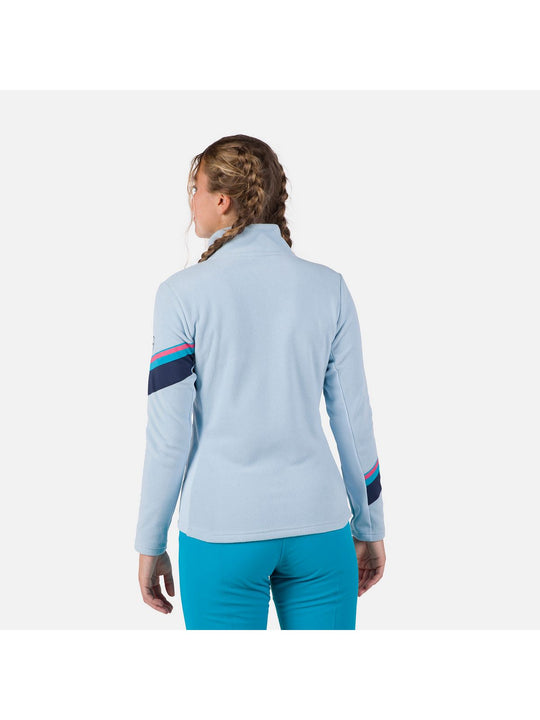 Bluza damska Rossignol W Strawpile Fleece Hz niebieska - Adventure Sports
