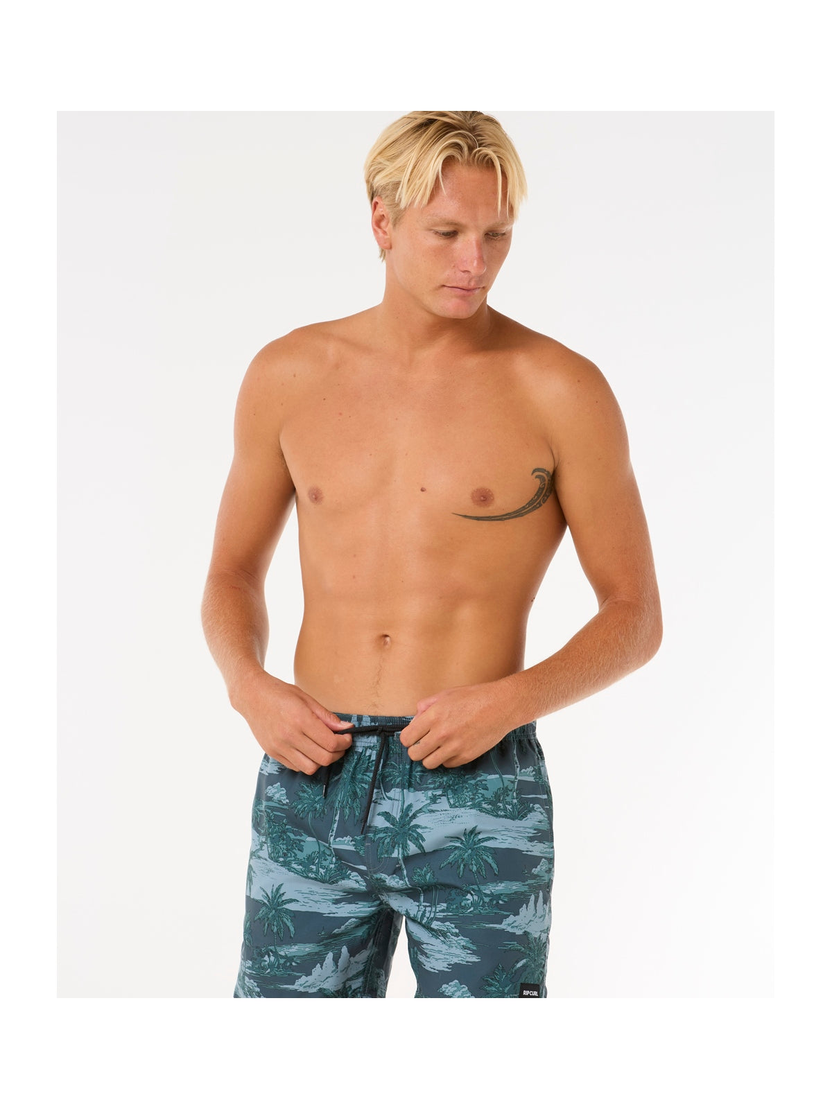 Szorty kąpielowe męskie RIP CURL Dreamers Volley moro szare