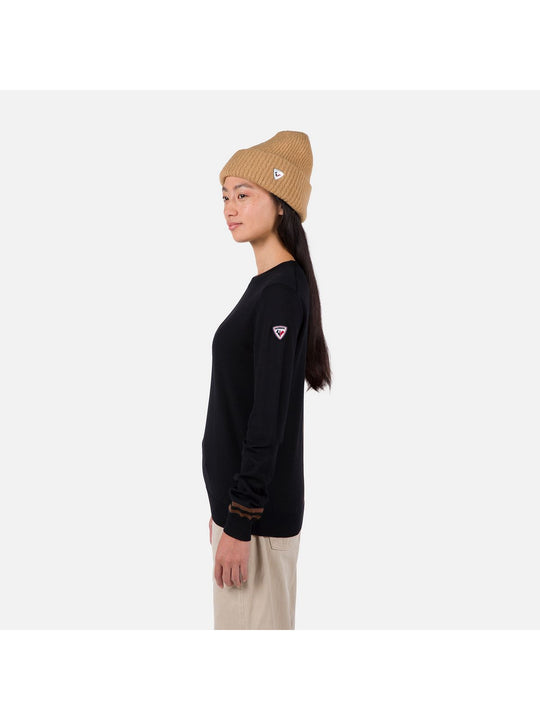 Sweter Rossignol W Corporate Crew Neck czarny - Adventure Sports
