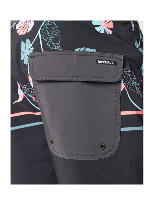 Boardshorty RIP CURL Mirage Retro Equator czarny - Adventure Sports
