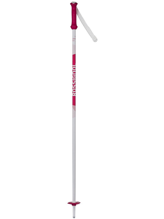 Kije narciarskie ROSSIGNOL ELECTRA JR Pink - biało/różowy - Adventure Sports

