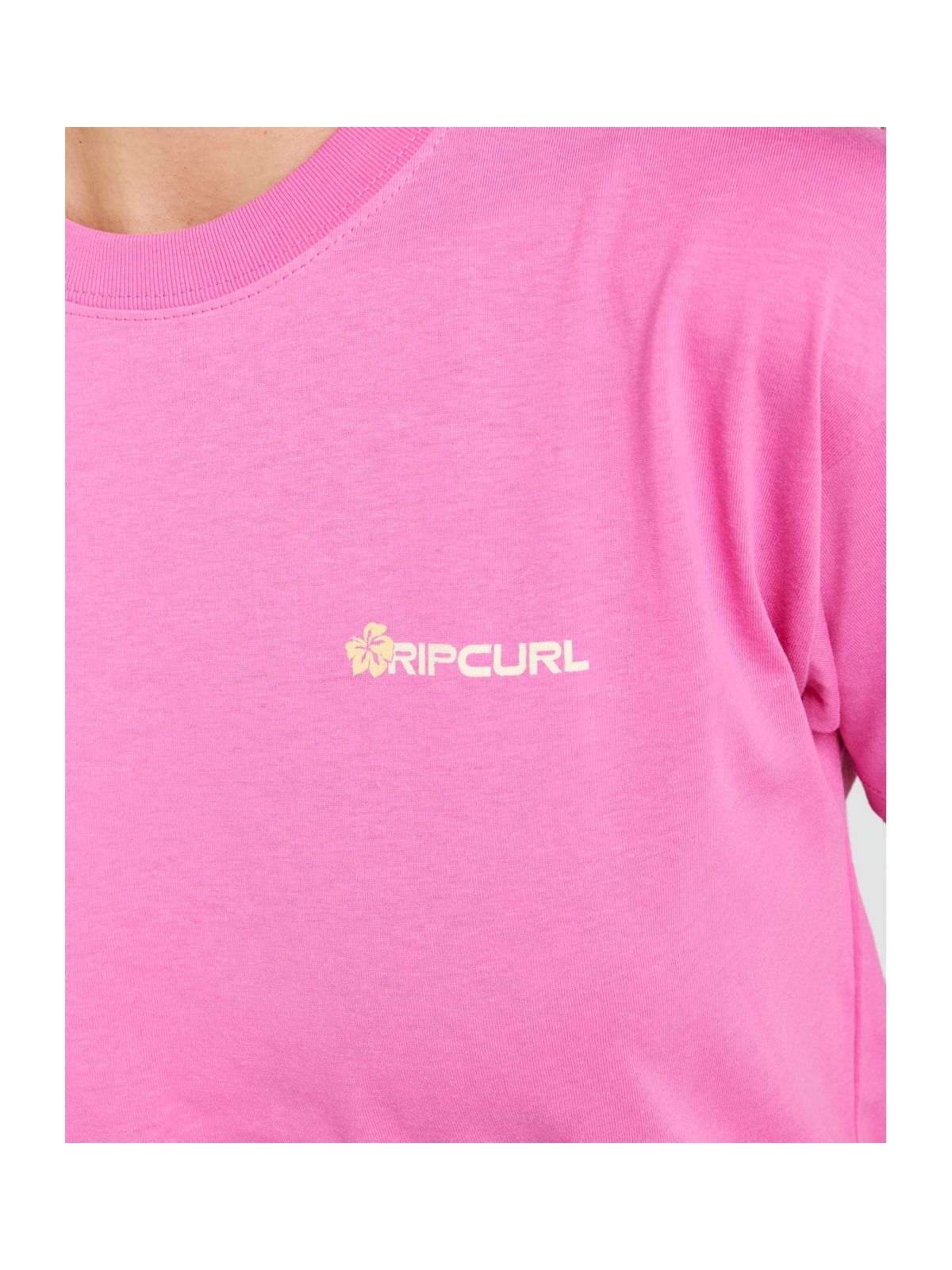 Koszulka damska RIP CURL Molokai Relaxed Tee różowa