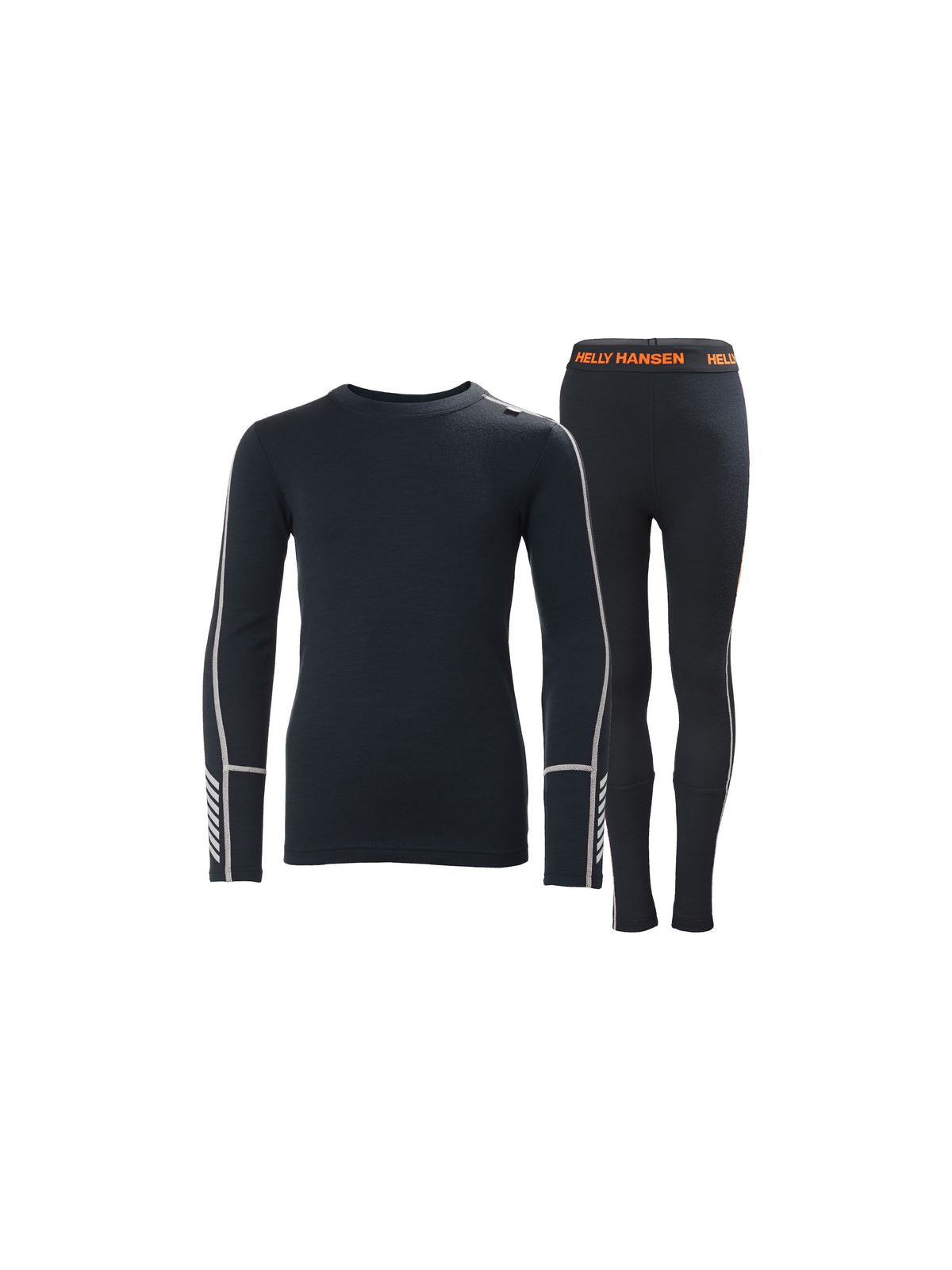 Bielizna termoaktywna dziecięca Helly Hansen Jr Lifa Merino Midweight Set granatowy - Adventure Sports