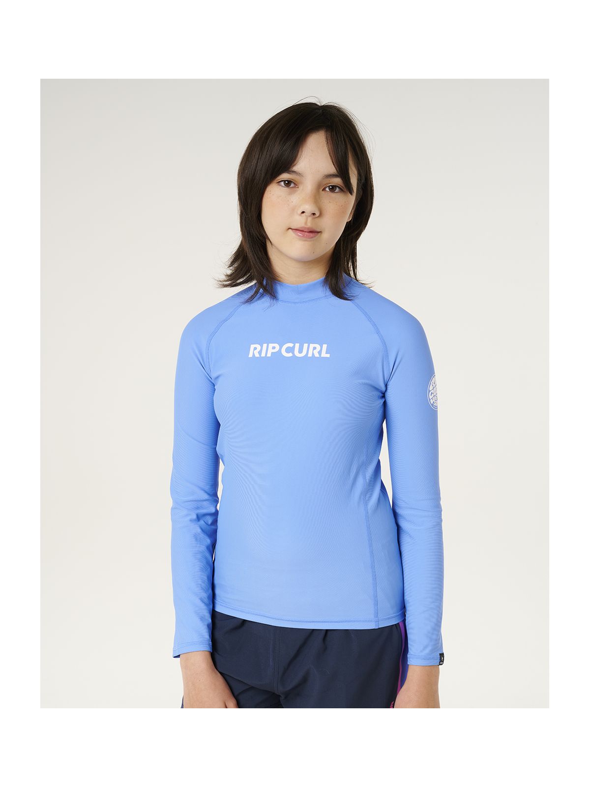 Lycra dziewczęca RIP CURL Classic Surf Ls Rashvest-Girl niebieska