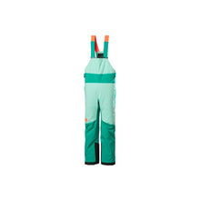 Spodnie narciarskie dziecięce HELLY HANSEN Jr Girl Stellar Bib Pant kolor zielony
