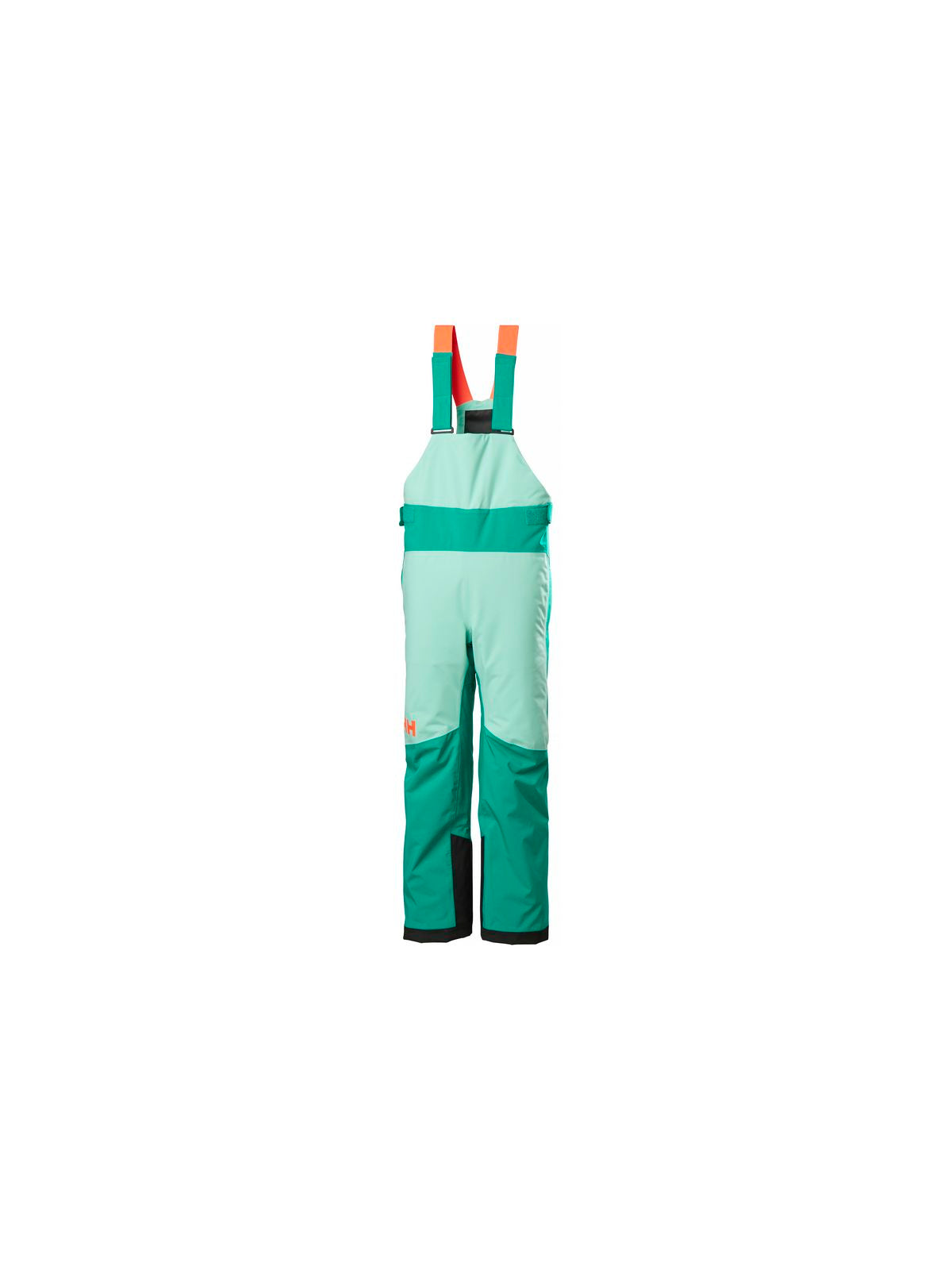 Spodnie narciarskie dziecięce HELLY HANSEN Jr Girl Stellar Bib Pant kolor zielony