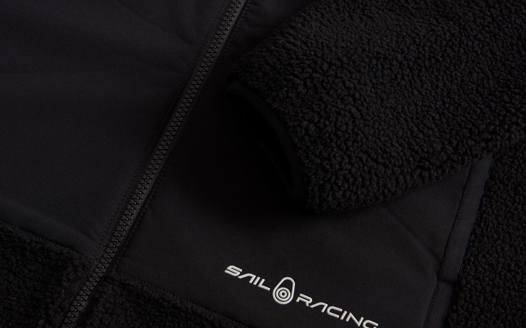 Bluza polarowa Sail Racing W GALE PILE ZIP JACKET czarna