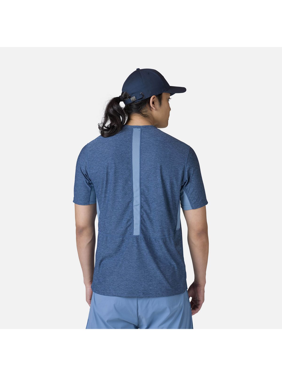 Koszulka Rossignol Melange Ss Tee niebieski - Adventure Sports