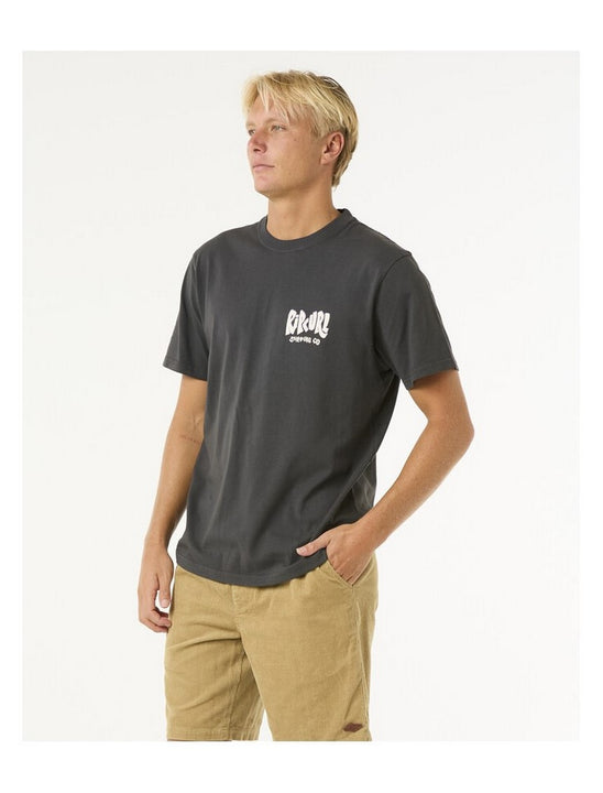 Koszulka RIP CURL Shield Tee czarny
