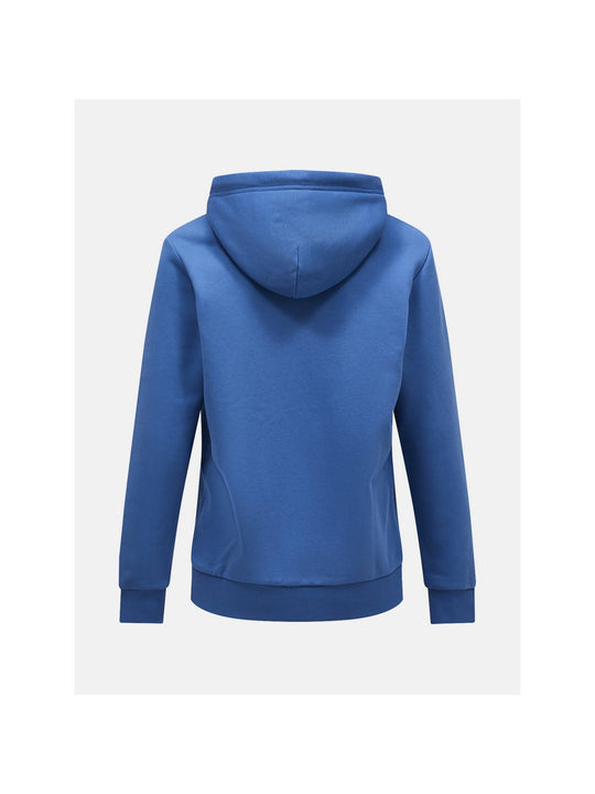 Bluza męska PEAK PERFORMANCE Original Small Logo Zip Hood niebieska
