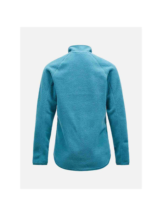 Polar Peak Performance M Pile Zip Jacket zielony - Bluza - Adventure Sports
