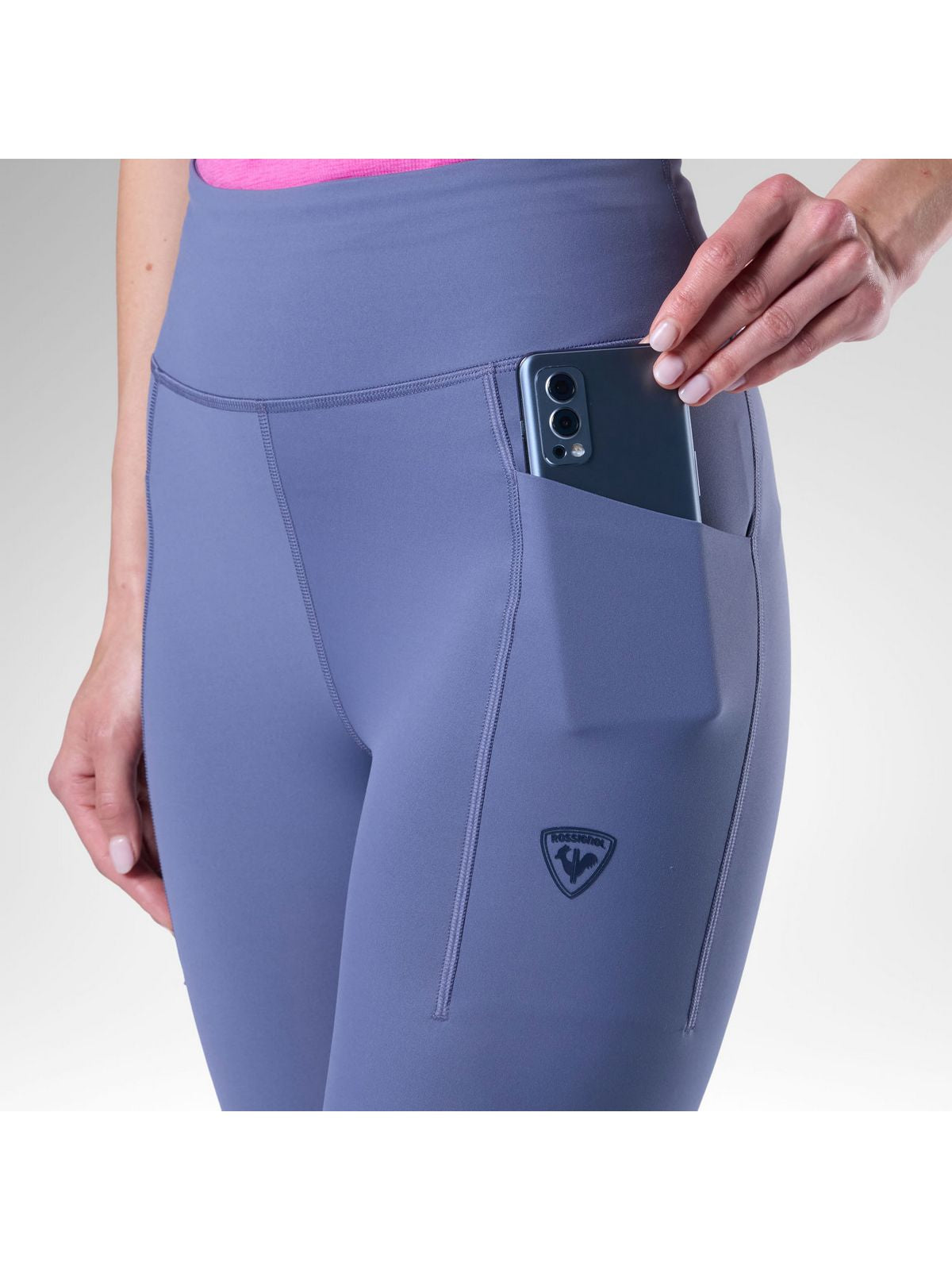 Legginsy damskie ROSSIGNOL W Sapa Tights granatowe