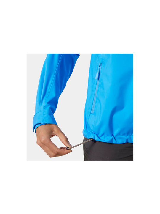 Kurtka HELLY HANSEN W CREW HOODED JACKET niebieski - Adventure Sports
