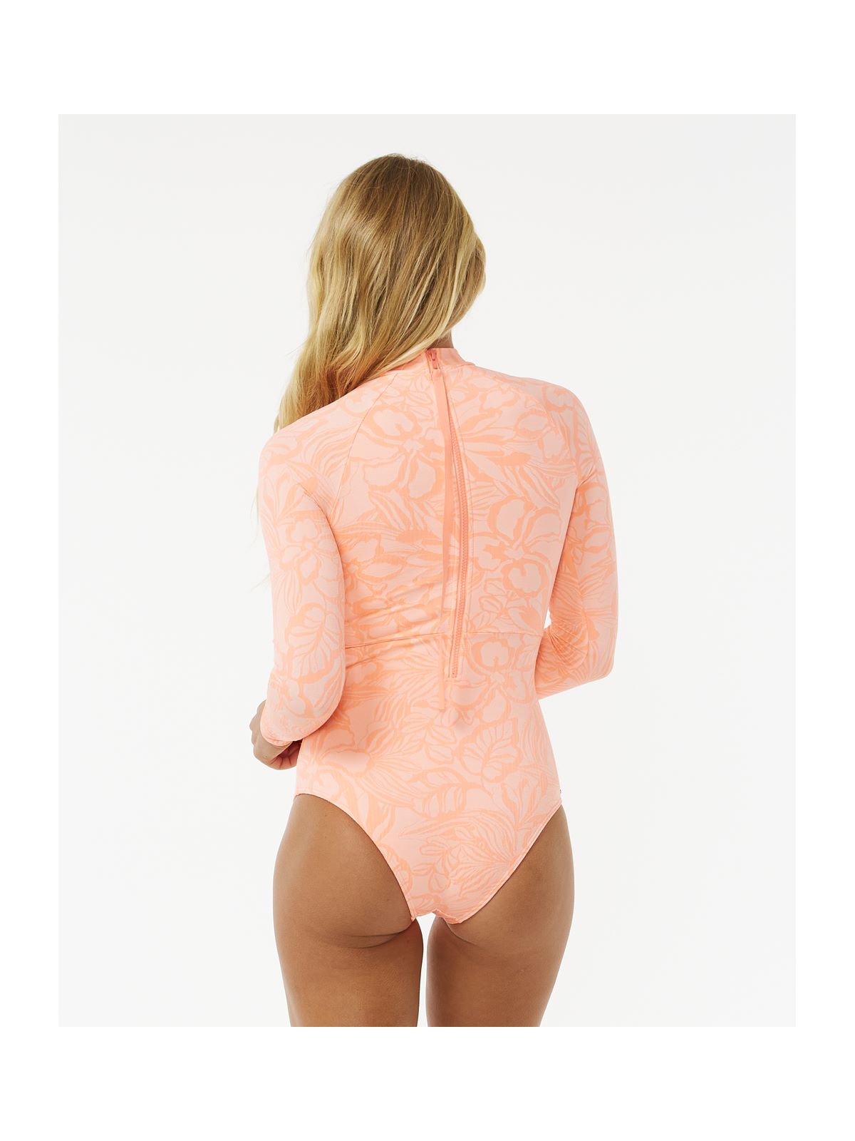 Lycra RIP CURL Sun Chaser Ls Surfsuit pomarańczowy - Adventure Sports
