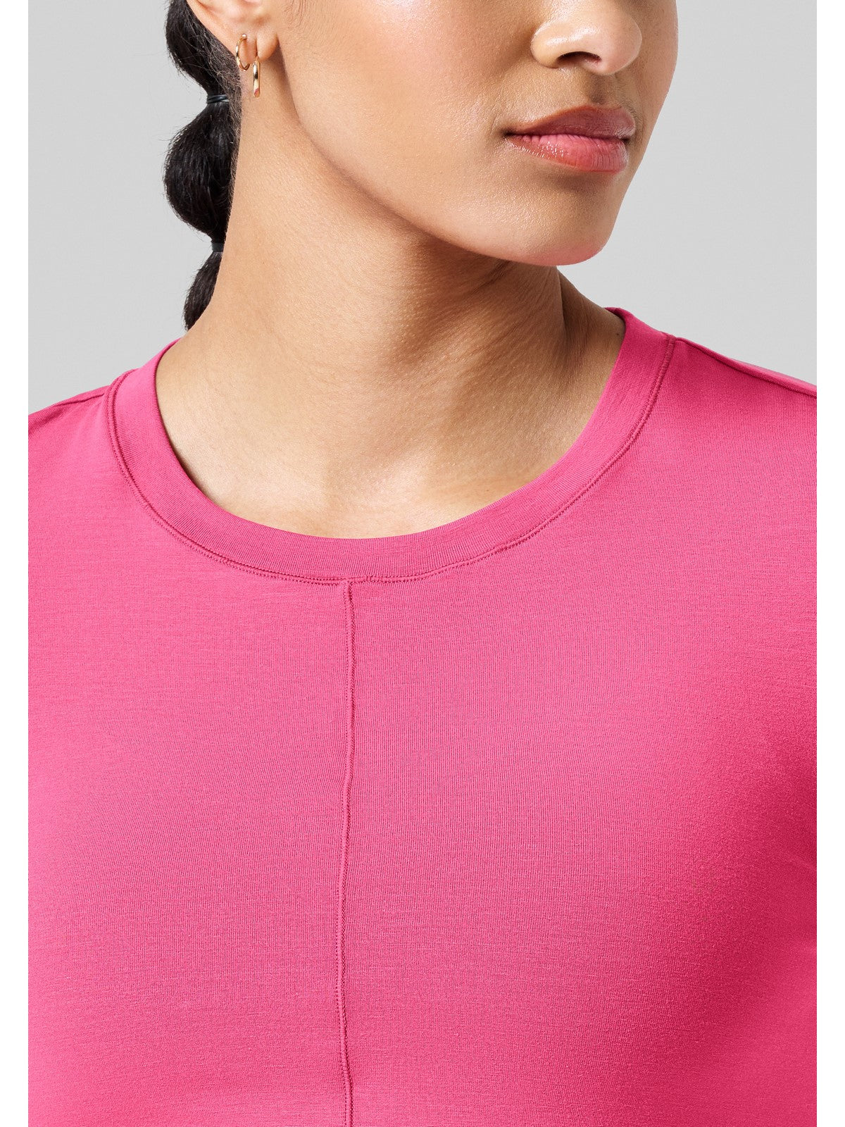 Koszulka CASALL Delight Crew Neck Long Sleeve różowy - Adventure Sports
