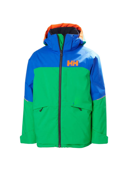 Kurtka narciarska dziecięca Helly Hansen Jr Summit Jacket zielony - Adventure Sports
