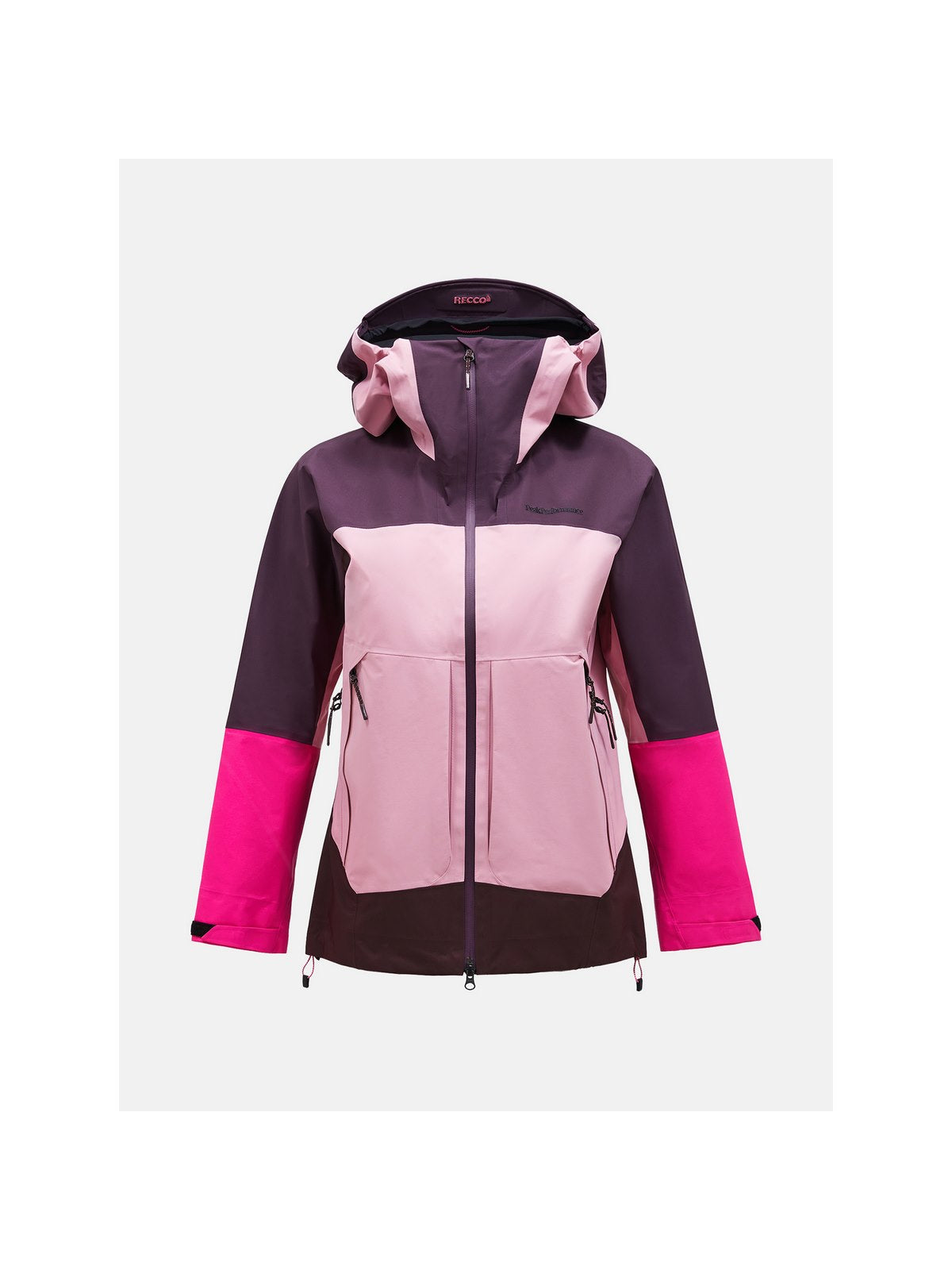 Kurtka z membraną damska Peak Performance W Vislight Gore fioletowa - narciarska - Adventure Sports