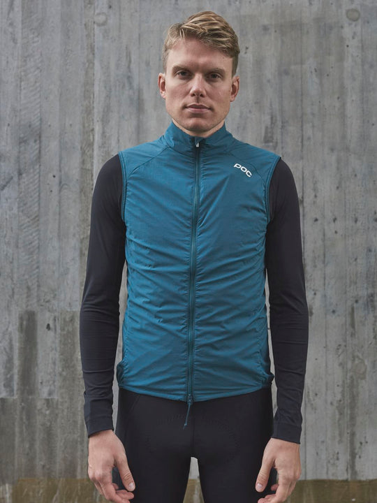 Kamizelka rowerowa POC PRO THERMAL - niebieski - Adventure Sports
