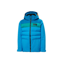 Kurtka narciarska dziecięca HELLY HANSEN Jr Cyclone Jacket kolor niebieski
