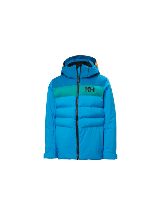 Kurtka narciarska dziecięca HELLY HANSEN Jr Cyclone Jacket kolor niebieski
