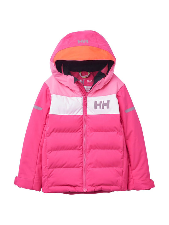 Kurtka narciarska dziewczęca Helly Hansen K Vertical Ins Jacket czerwony - Adventure Sports

