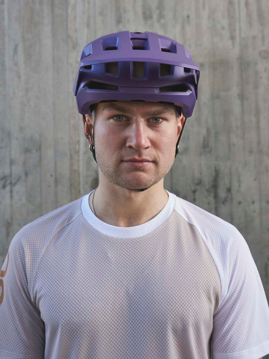 Kask rowerowy POC KORTAL RACE MIPS - fioletowo czarny - Adventure Sports
